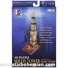 Daron Willis Tower 3D Puzzle 51-Piece B002L305SQ